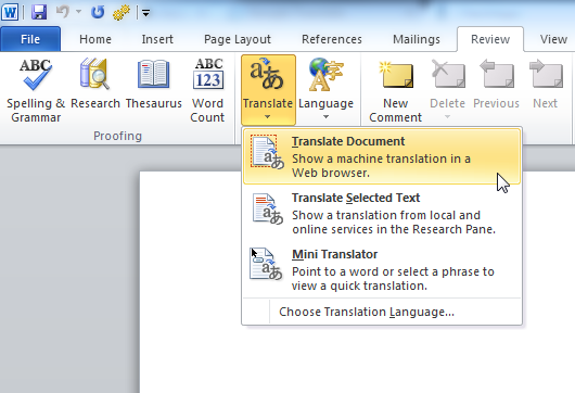 Translate Document Online 2020