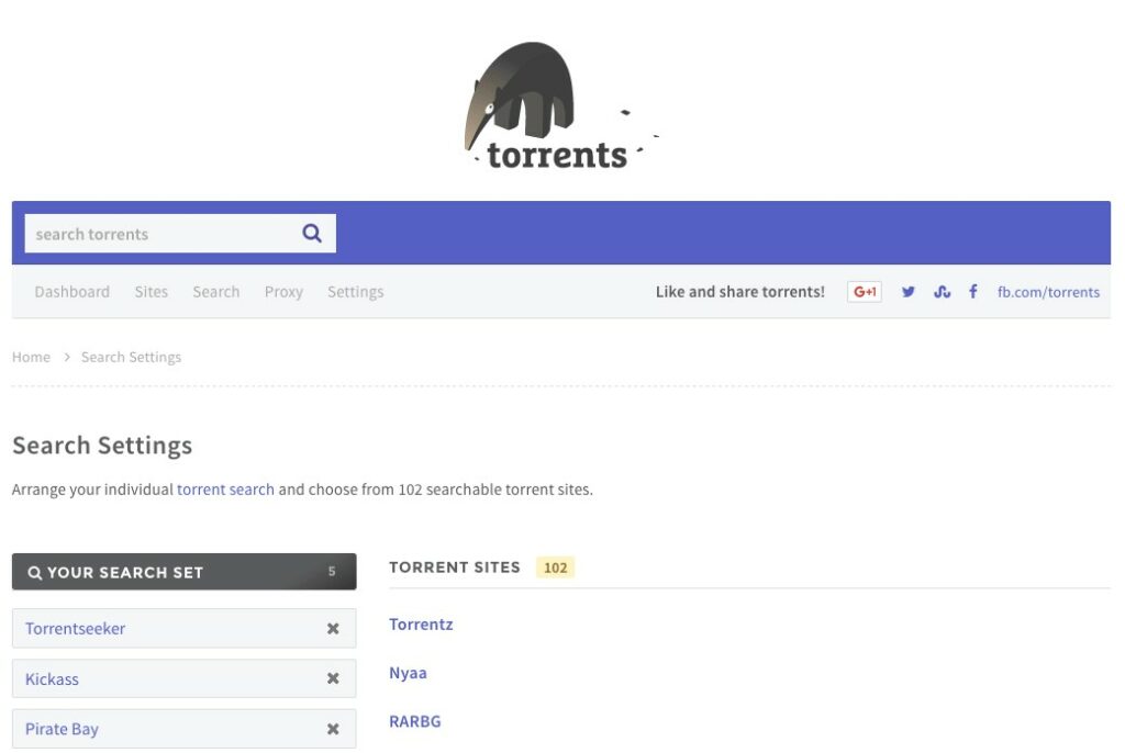 Torrent Search Engine