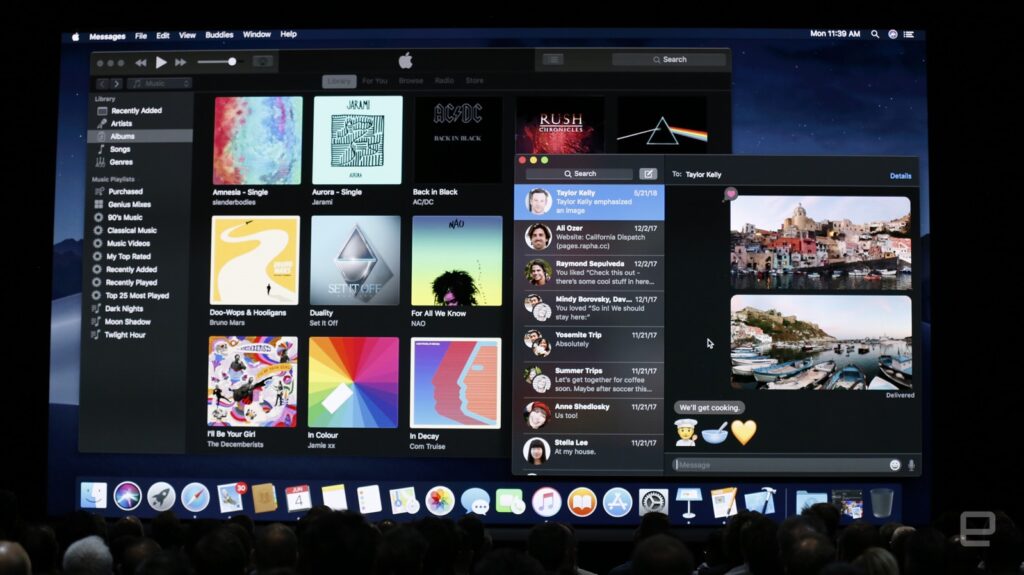 itunes dark mode