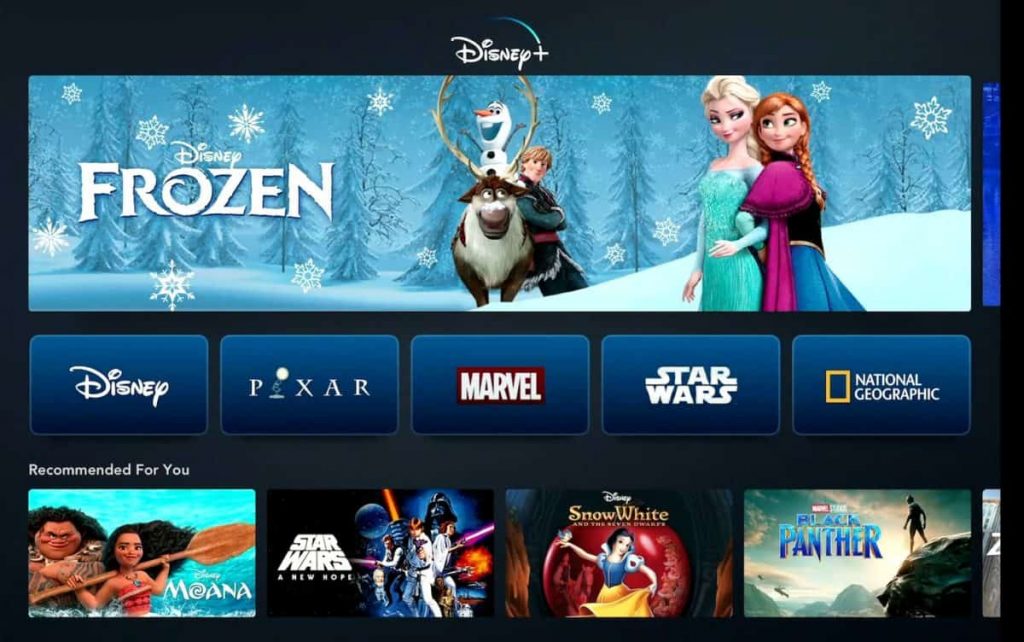 disney plus not working