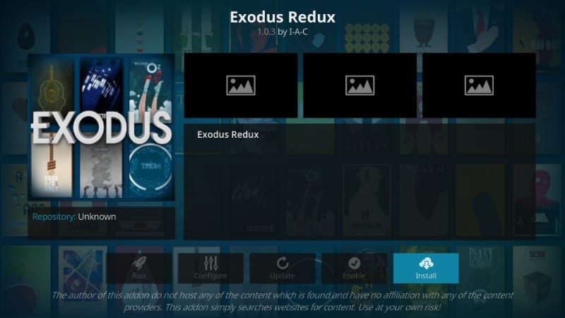 exodus redux