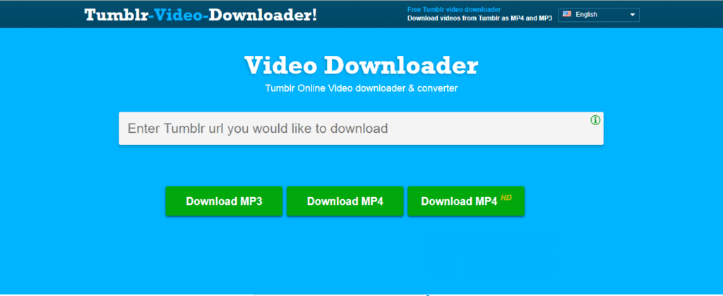 Tumblr video downloader