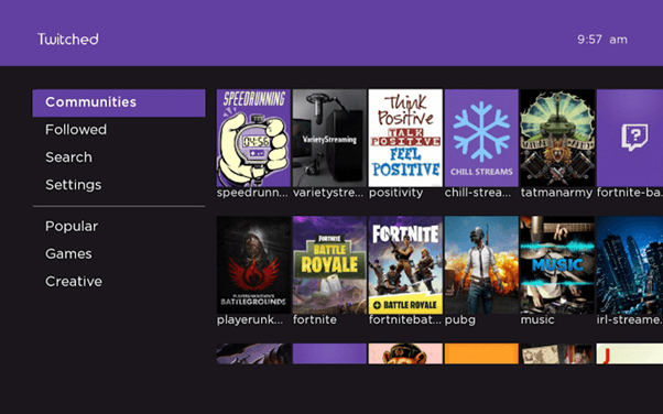 Twitch On Roku