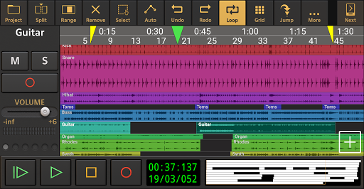 Android GarageBand 