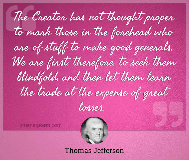 Thomas Jefferson Quotes 