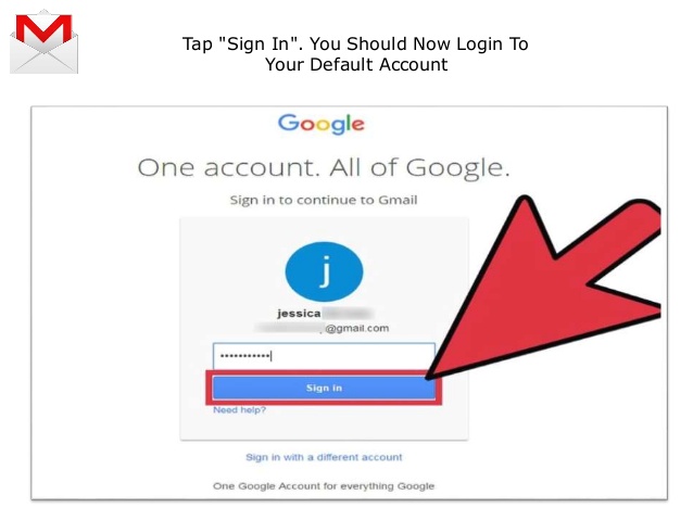 Default Google Account