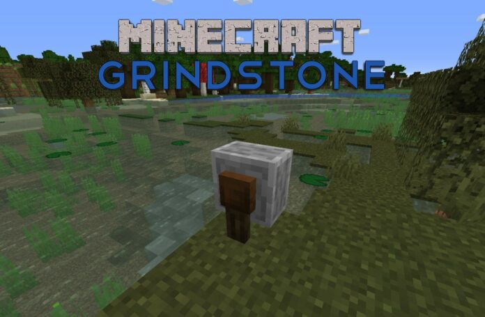 Minecraft grindstone