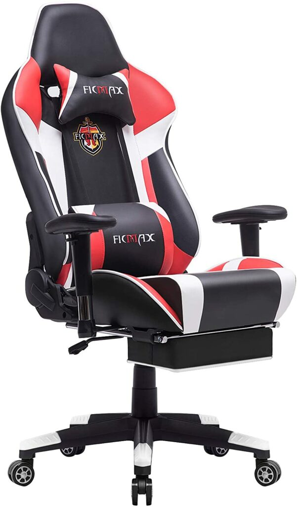 Ficmax Ergonomic Massaging Gaming Chair 