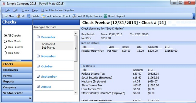 Payroll Mate