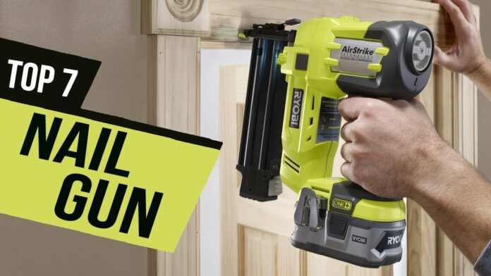 Cordless nail gun