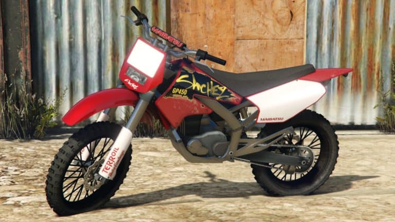 gta 5 dirt bike cheat