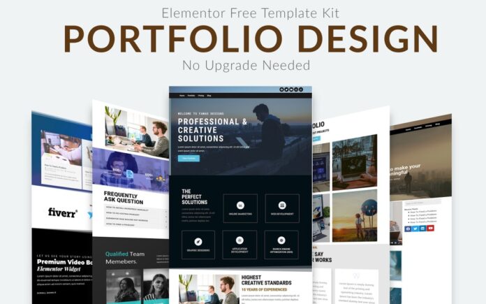 Elementor Portfolio Templates