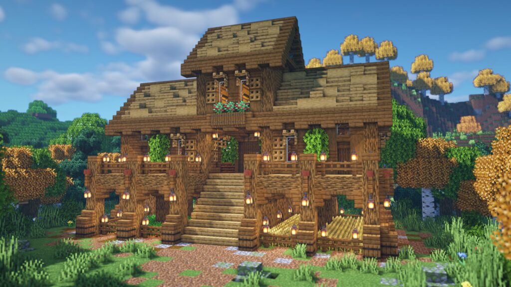 Wooden Survival House