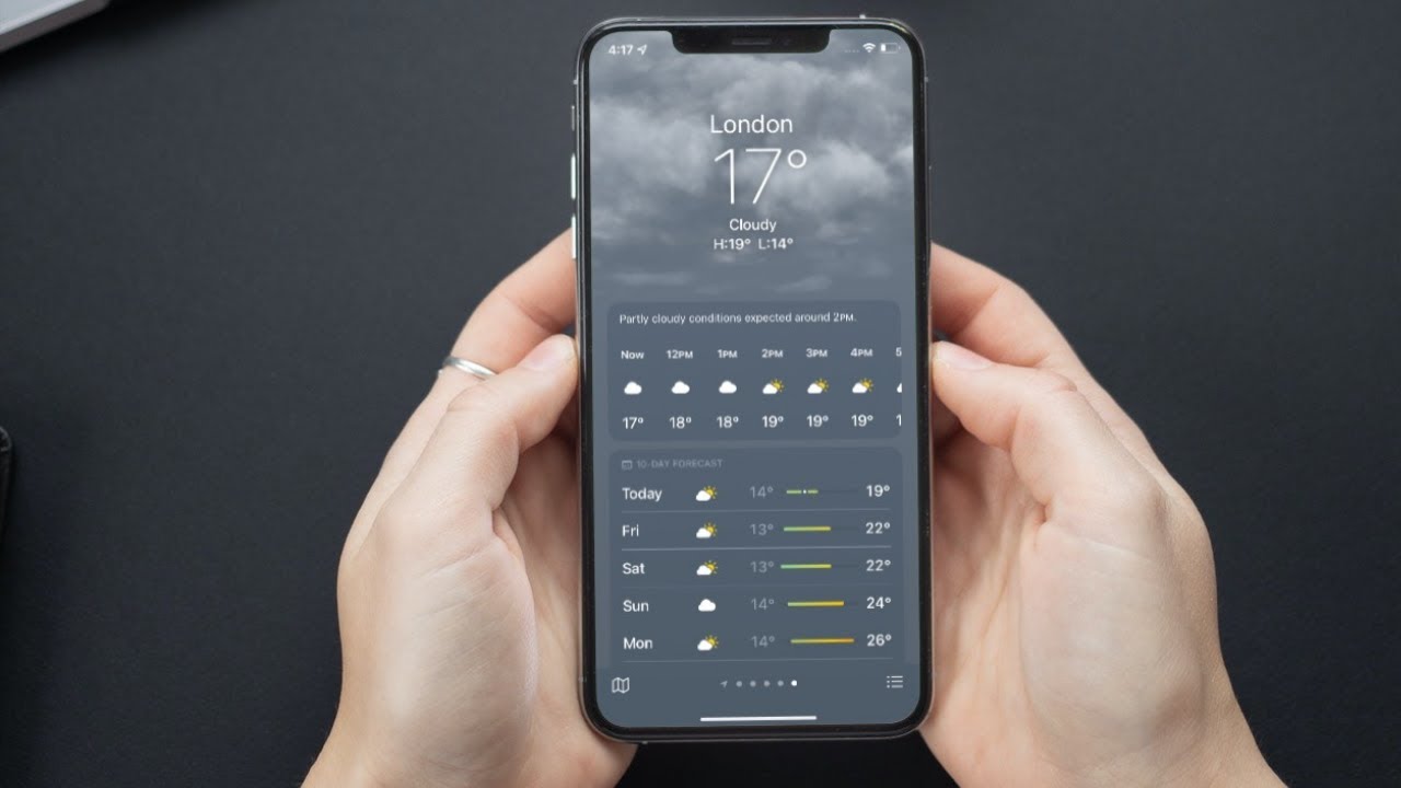 Weather Alerts on iPhone