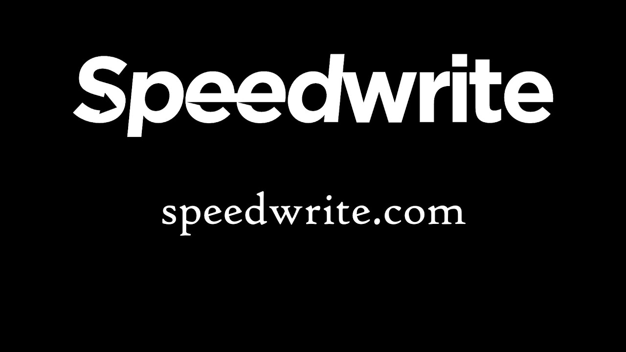 Speedwrite