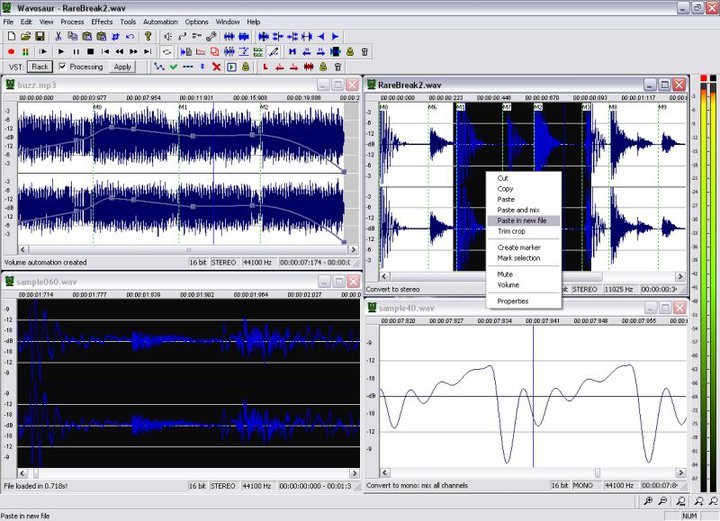 audio editing software