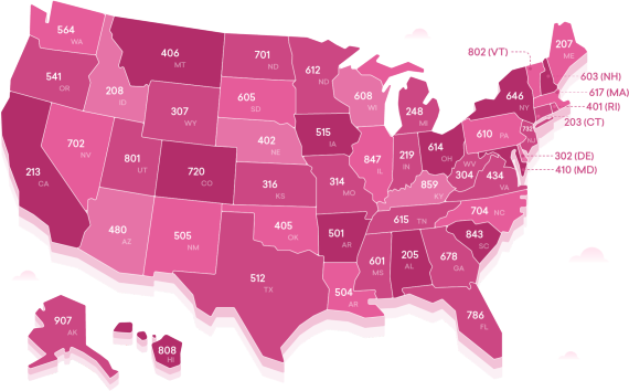 571 area code