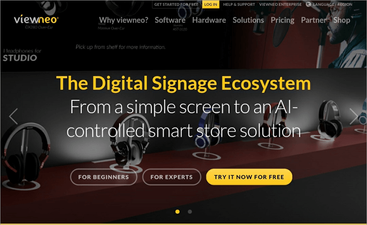 cloud digital signage software