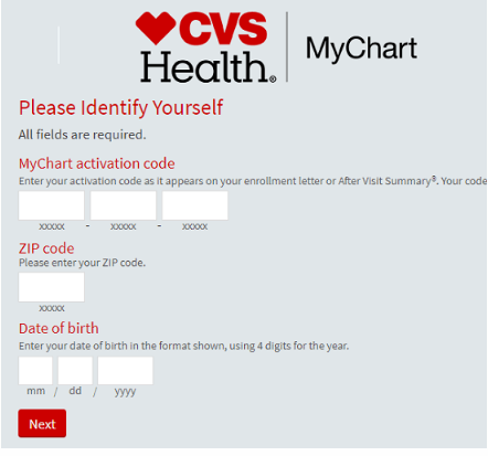 CVS MyChart