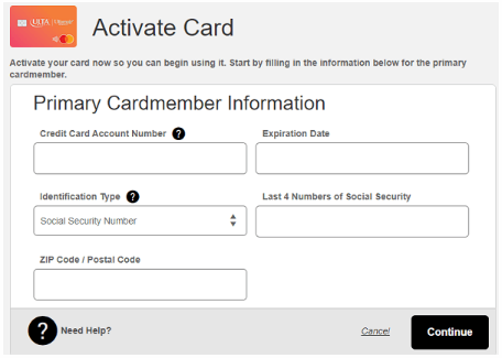 Ulta Credit Card
