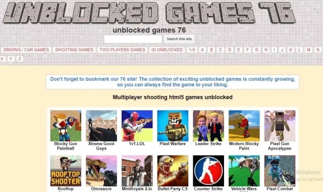 Unblocked Games 76