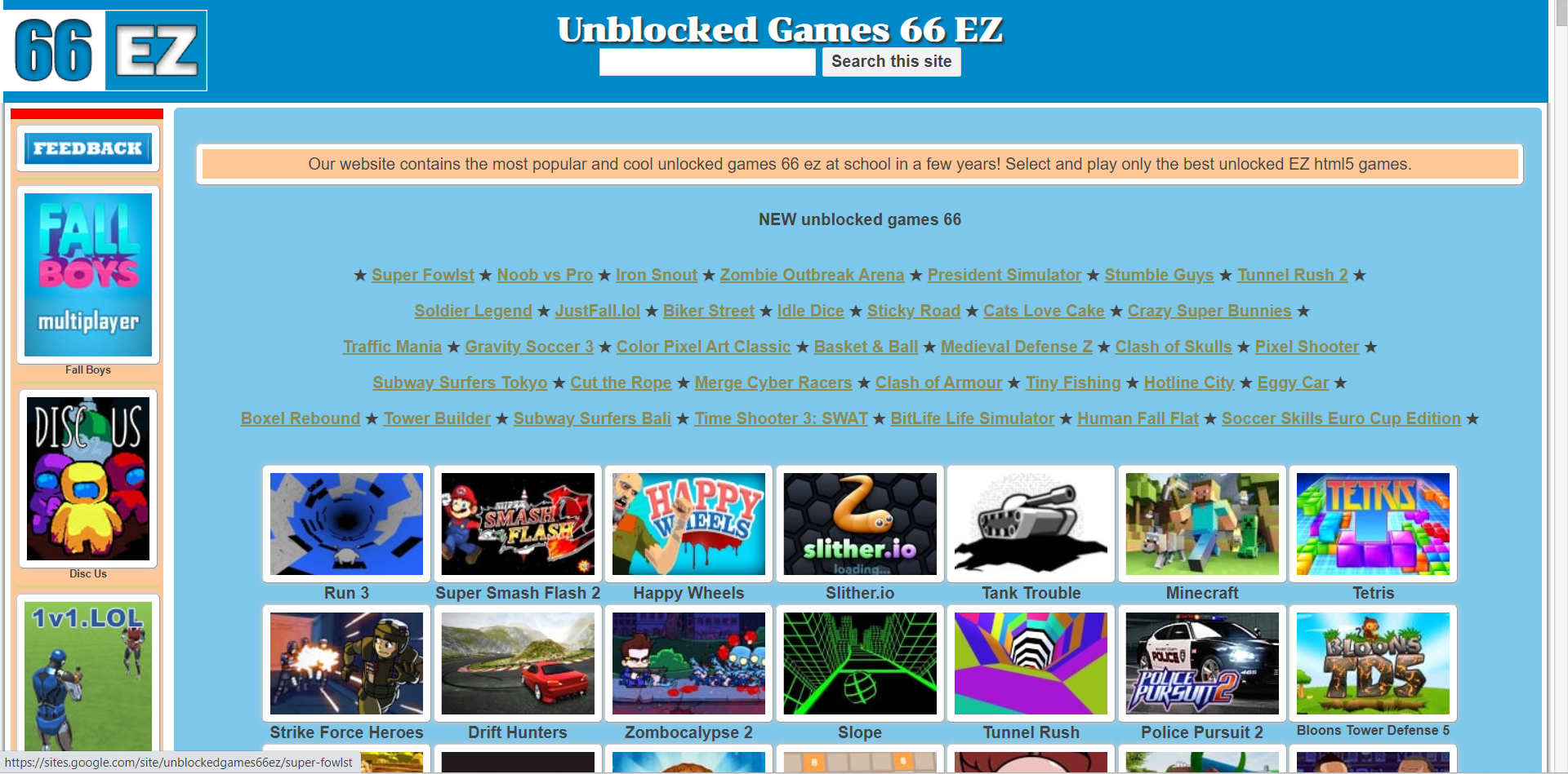 Unblocked Games 66