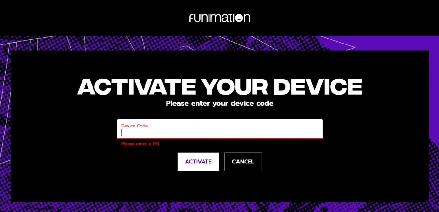 Funimation/activate