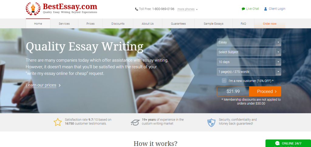 best essay writing service