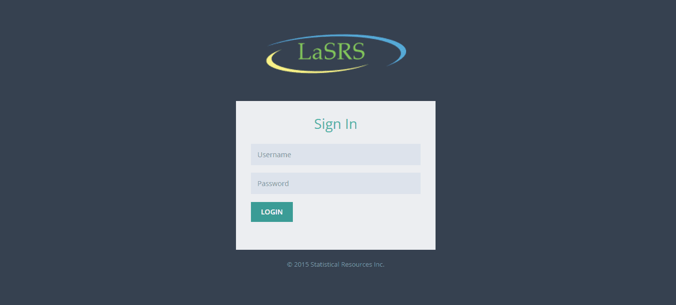 lasrs login