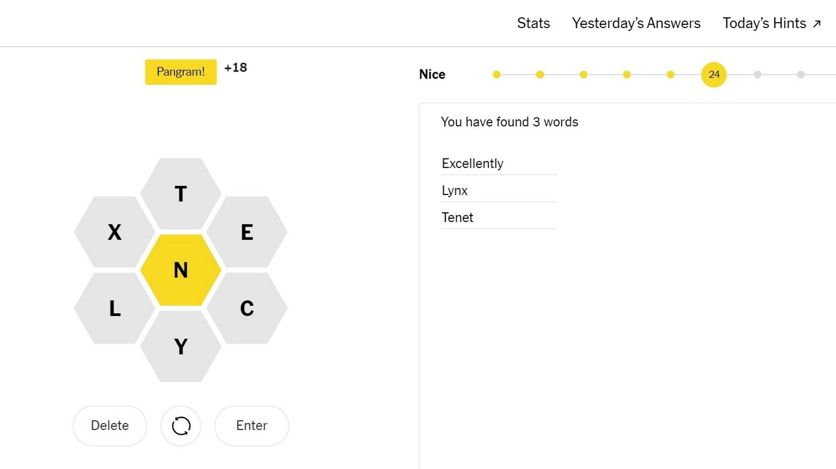 nyt spelling bee