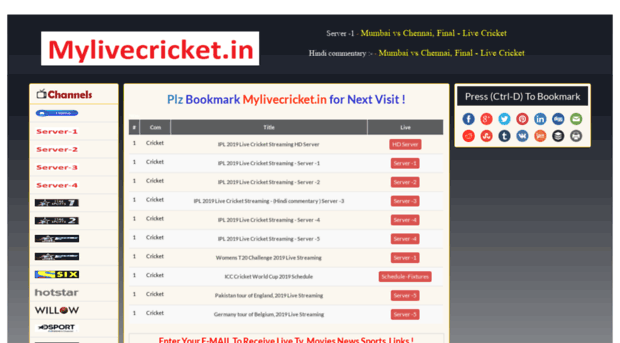 mylivecricket