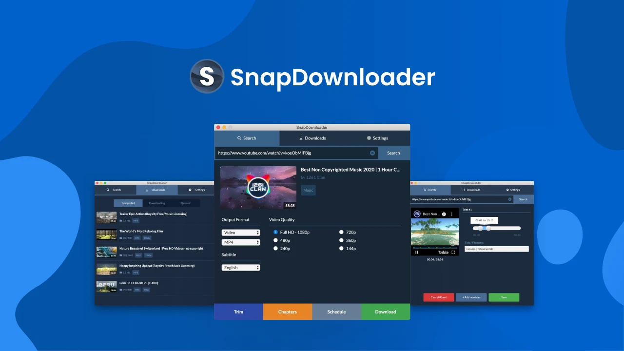 #9. SnapDownloader