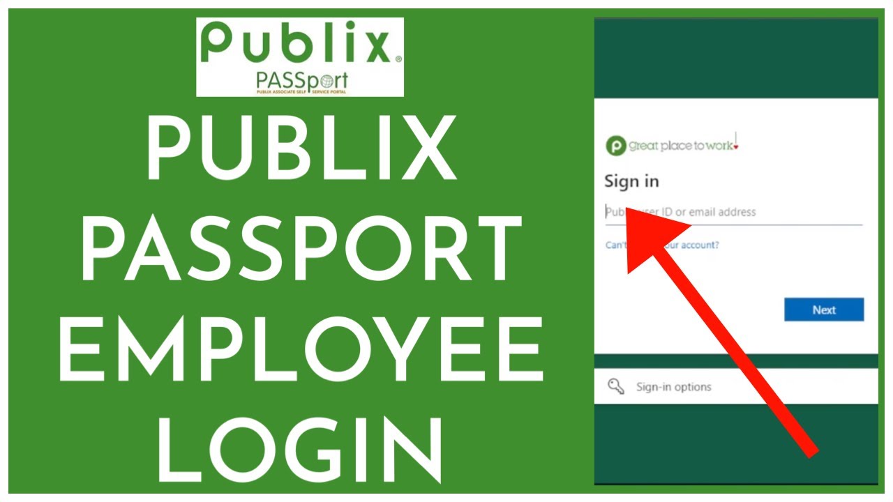 Publix Requires Login