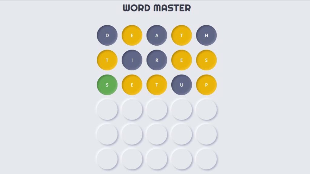 2. Word Master