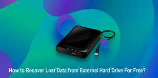 Recover Lost Data from External Hard Drive