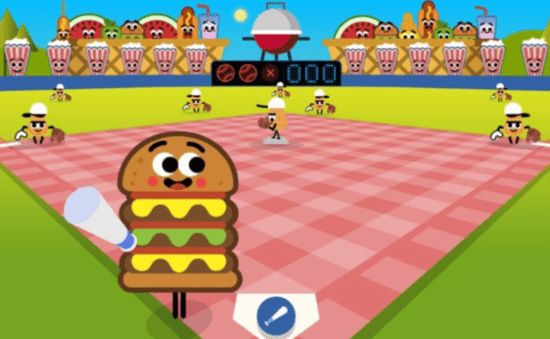 google doodle basketball